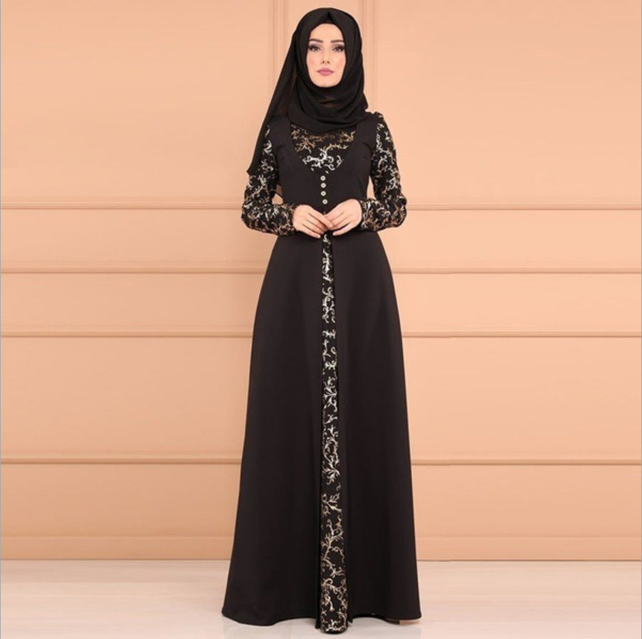 long-sleeved dress