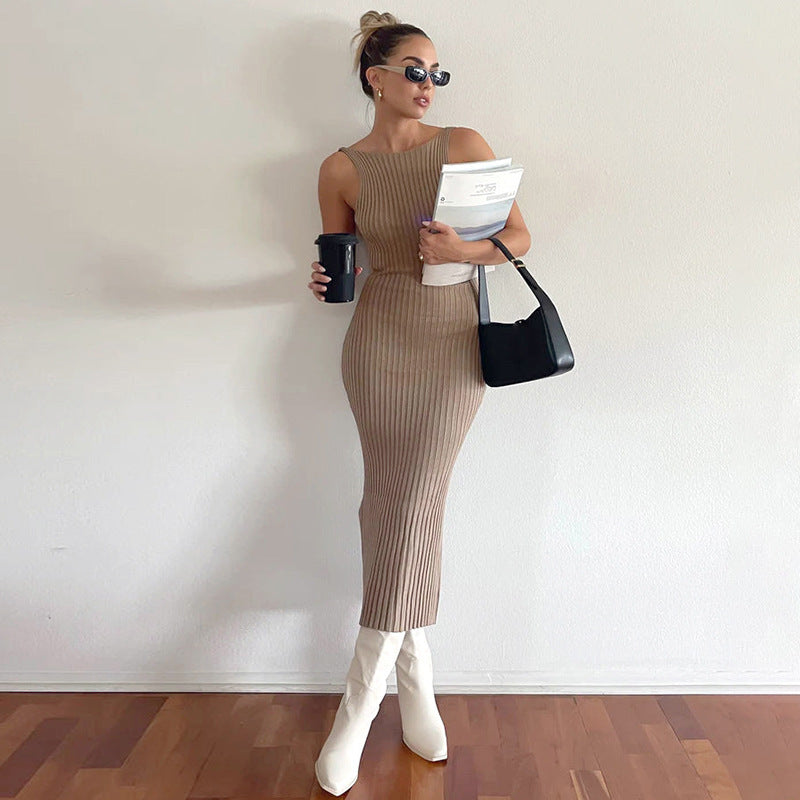 Backless Dress Sexy Casual Women's Clothing Luvéillé