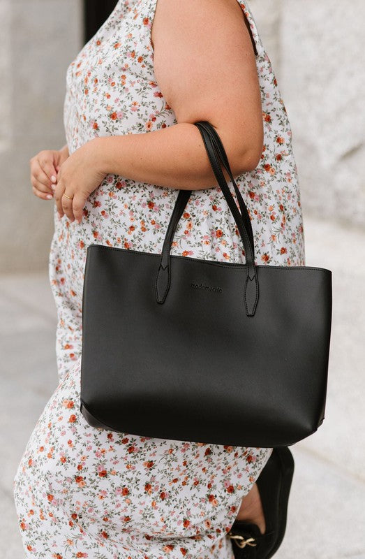 CHARLOTTE TOTE CARRY ALL ON PURSE LAPTOP CASE Luvéillé