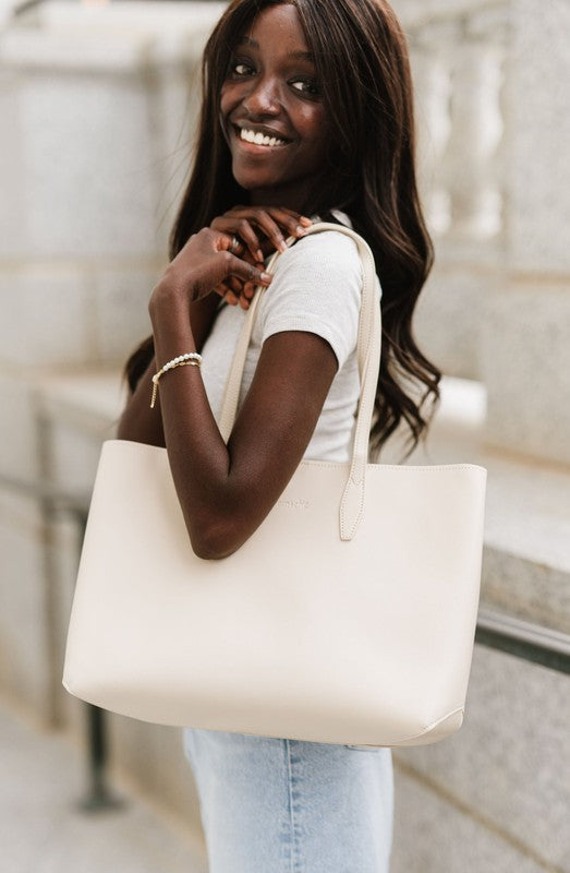 CHARLOTTE TOTE CARRY ALL ON PURSE LAPTOP CASE Luvéillé