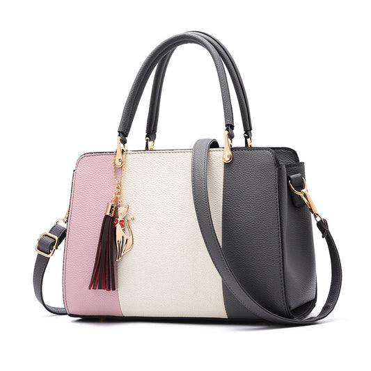 Contrasting color handbag Luvéillé