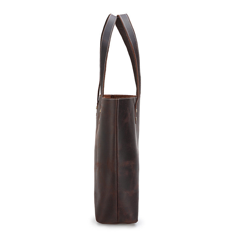 Fashion Tote Simple Vintage Shoulder Bag Luvéillé