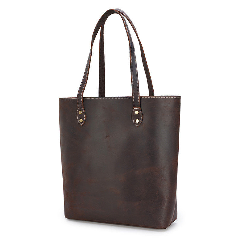 Fashion Tote Simple Vintage Shoulder Bag Luvéillé