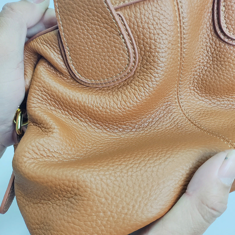Fashionable Large Capacity High-end Leather Shoulder Bag For Women Luvéillé
