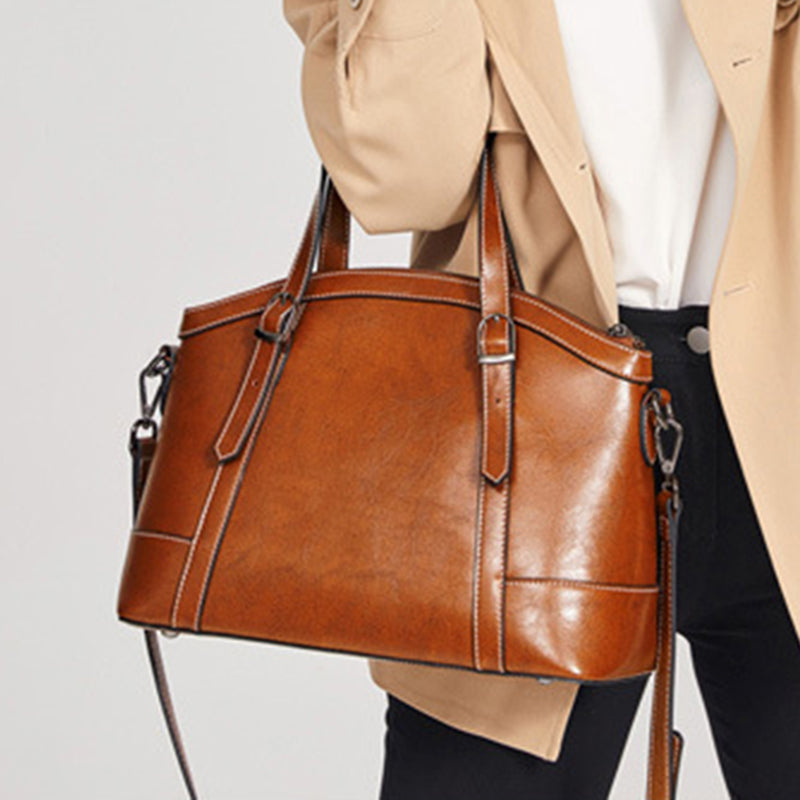 Genuine Leather Women's Casual Bag Retro Luvéillé