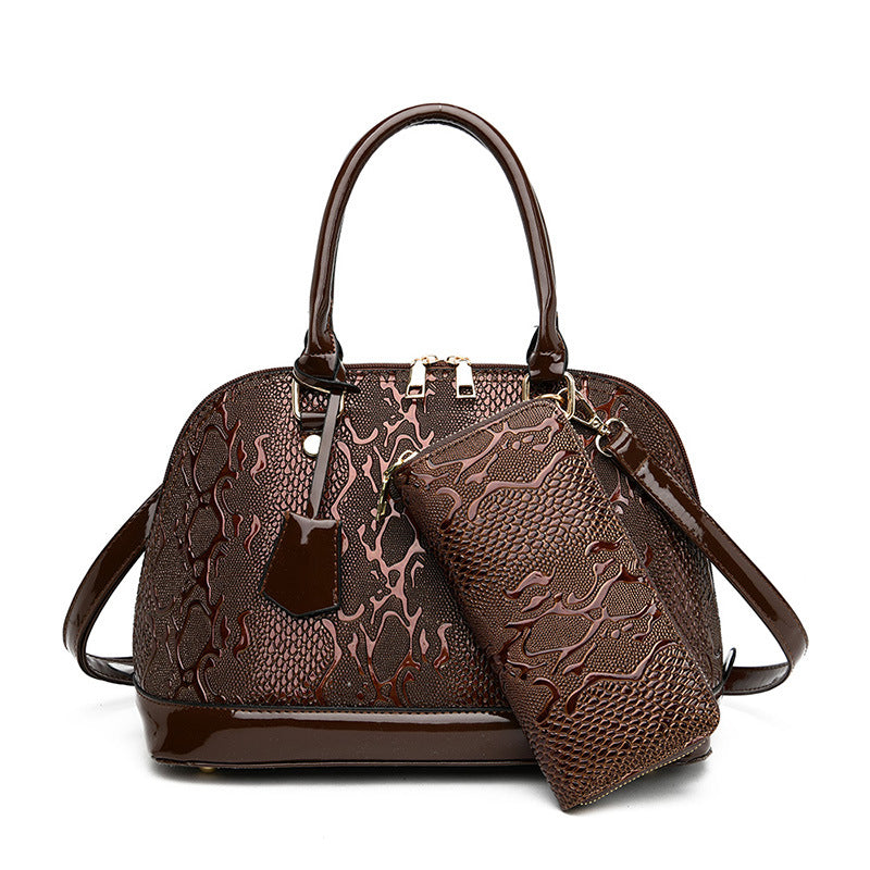 Handbag Embossed Shoulder Luvéillé