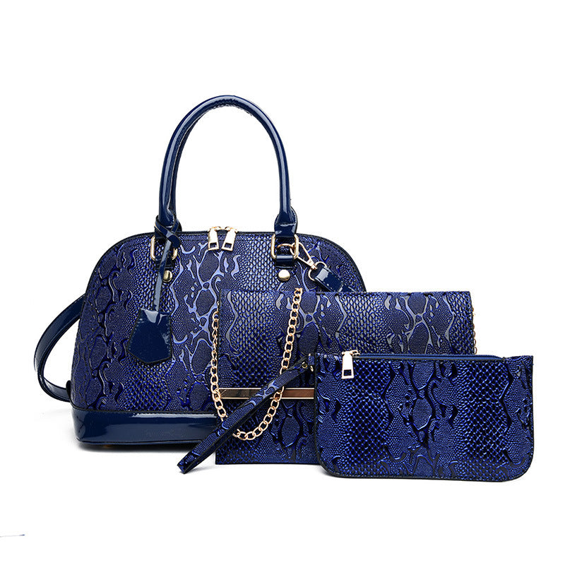Handbag Embossed Shoulder Luvéillé