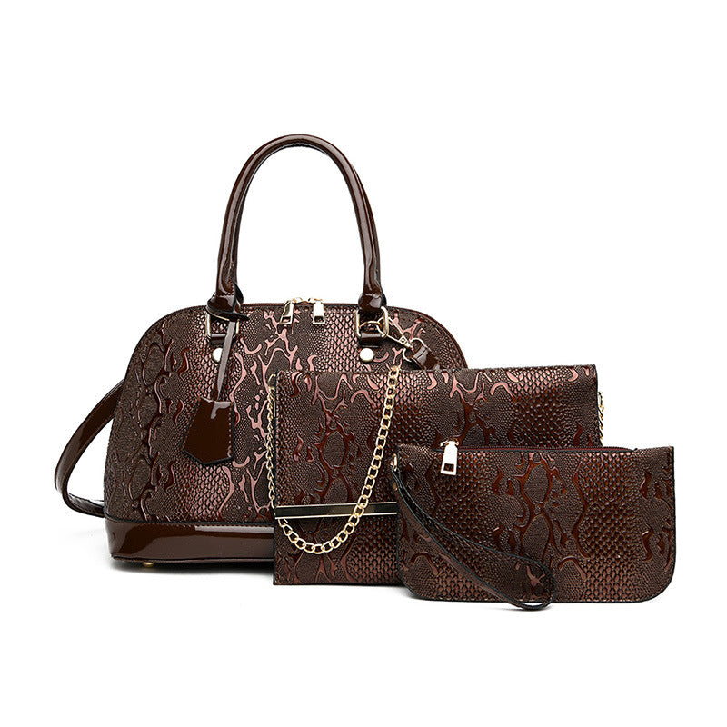 Handbag Embossed Shoulder Luvéillé