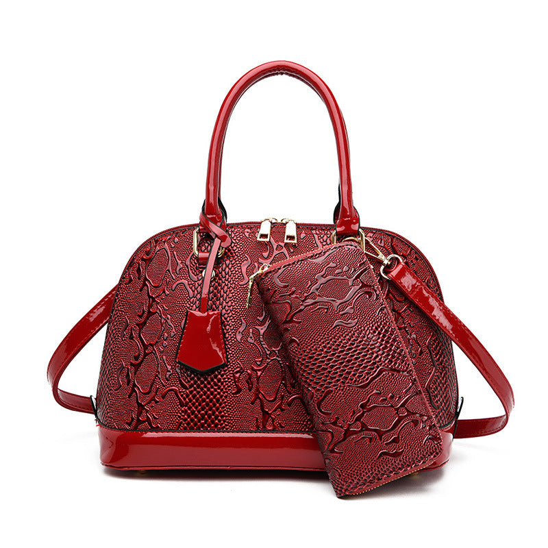 Handbag Embossed Shoulder Luvéillé