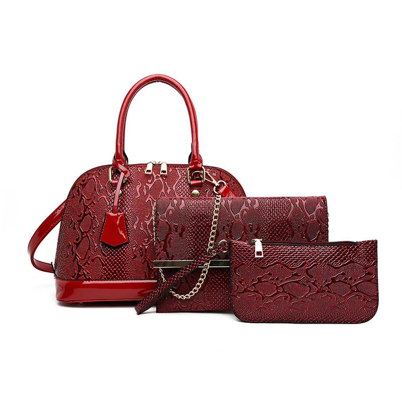 Handbag Embossed Shoulder Luvéillé