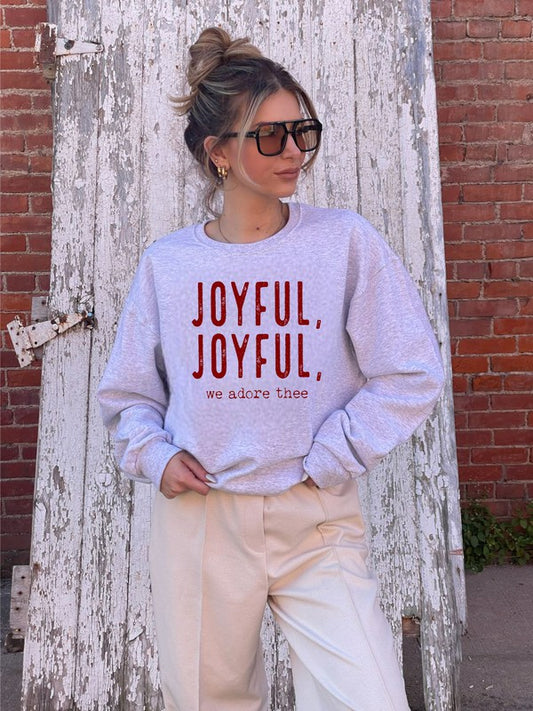 Joyful, Joyful, We Adore Thee Sweatshirt Luvéillé