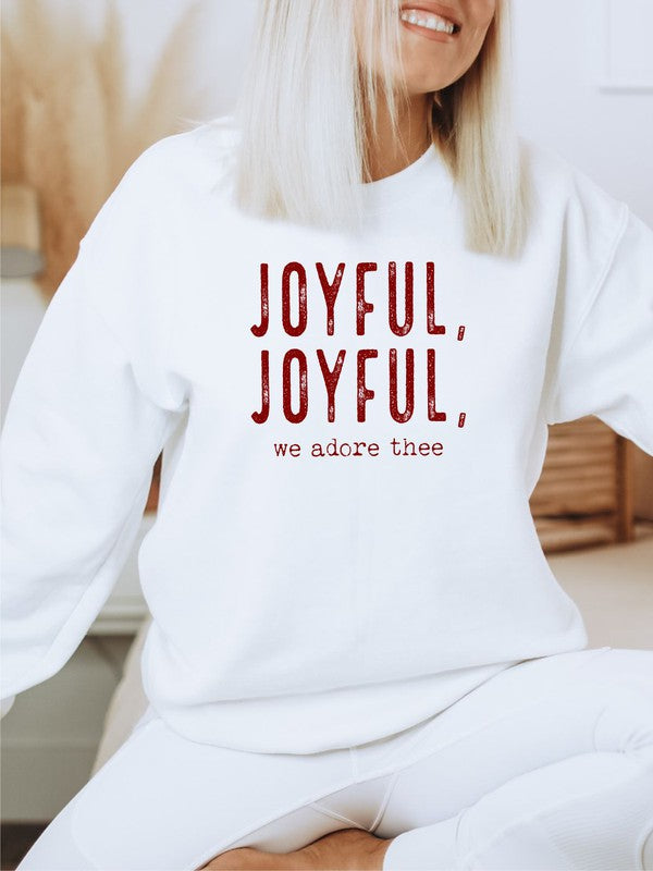Joyful, Joyful, We Adore Thee Sweatshirt Luvéillé