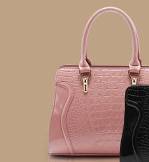 Lady Bag Shoulder Crocodile Design Luvéillé
