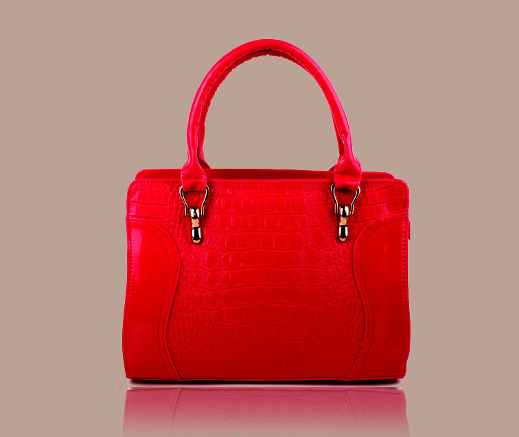 Lady Bag Shoulder Crocodile Design Luvéillé