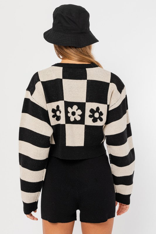 Long Sleeve Crop Sweater Luvéillé