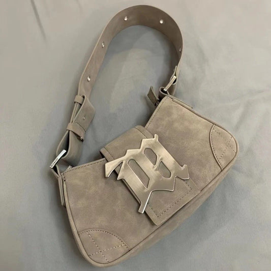 Retro Versatile Frosted Leather One Shoulder Carrying Bag Luvéillé