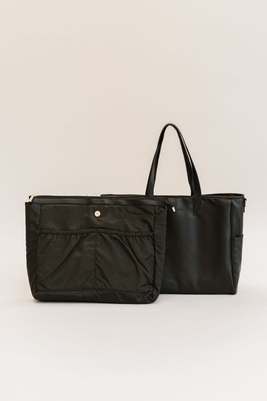 SIGNATURE TOTE CARRY ALL ON LAPTOP BAG Luvéillé