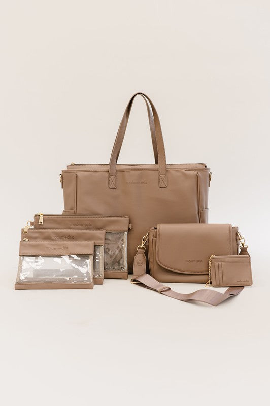 SIGNATURE TOTE CARRY ALL ON LAPTOP BAG Luvéillé