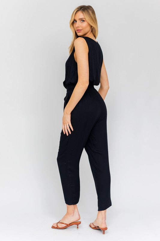 Sleeveless Surplus Jumpsuit Luvéillé