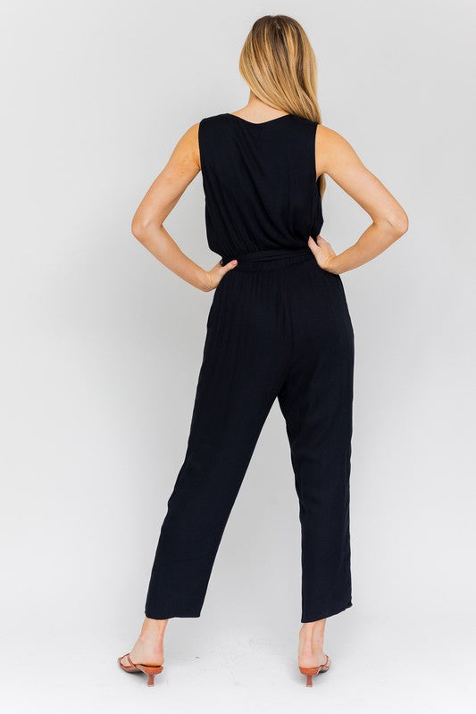 Sleeveless Surplus Jumpsuit Luvéillé