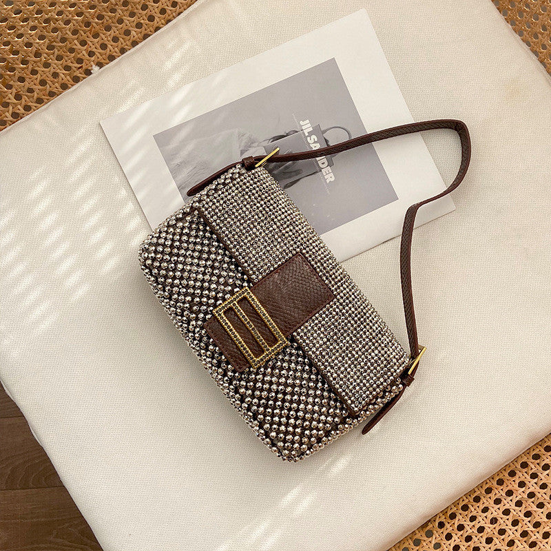 Women's Bag With Rhinestones and Beads Luvéillé