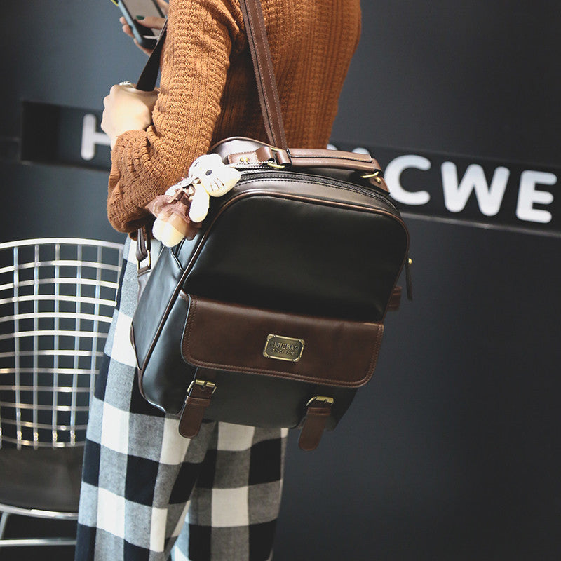 Retro Style Backpack Simple And Versatile
