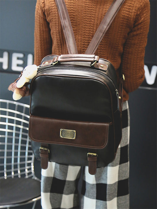 Retro Style Backpack Simple And Versatile