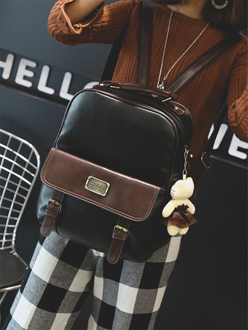 Retro Style Backpack Simple And Versatile