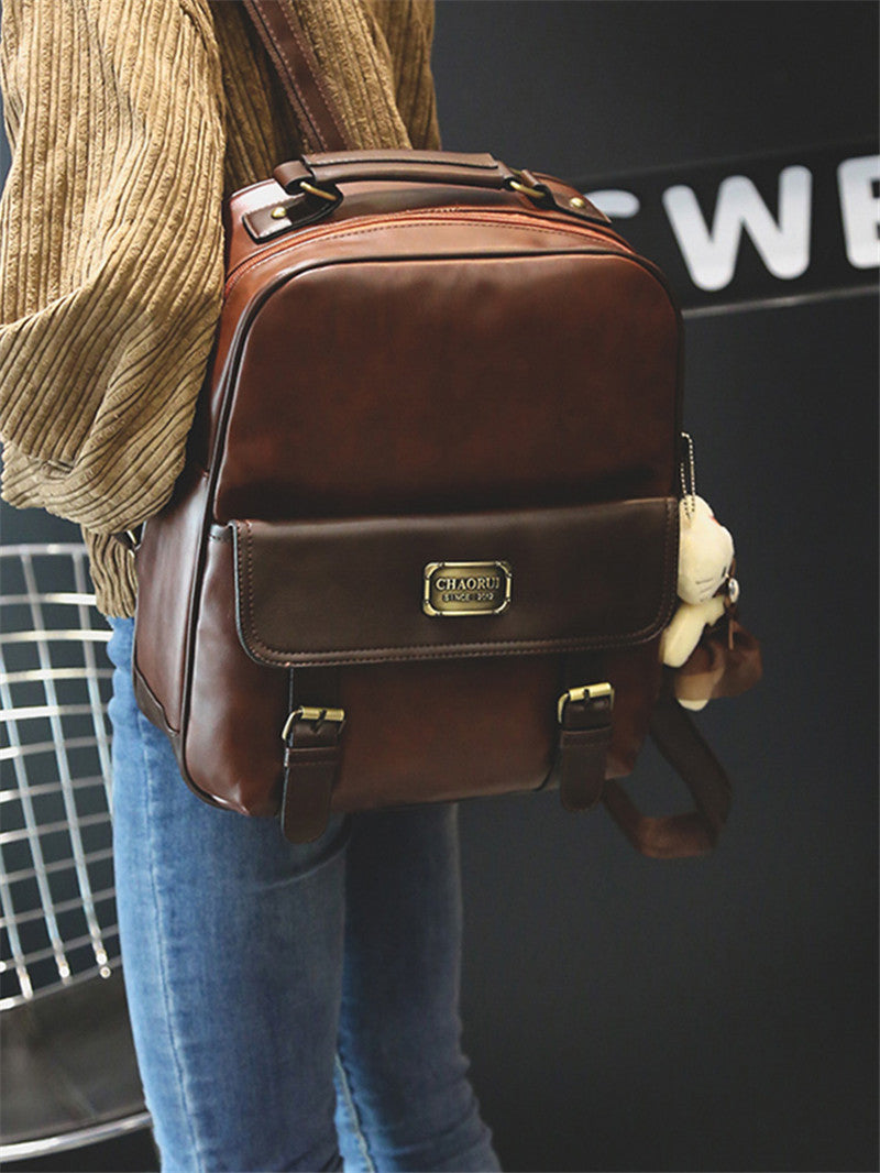 Retro Style Backpack Simple And Versatile