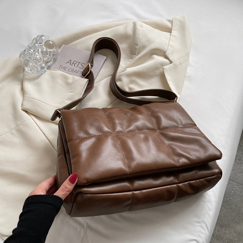 Shoulder Simple Solid Color Bag