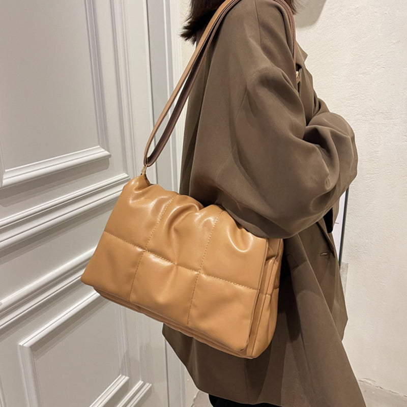Shoulder Simple Solid Color Bag