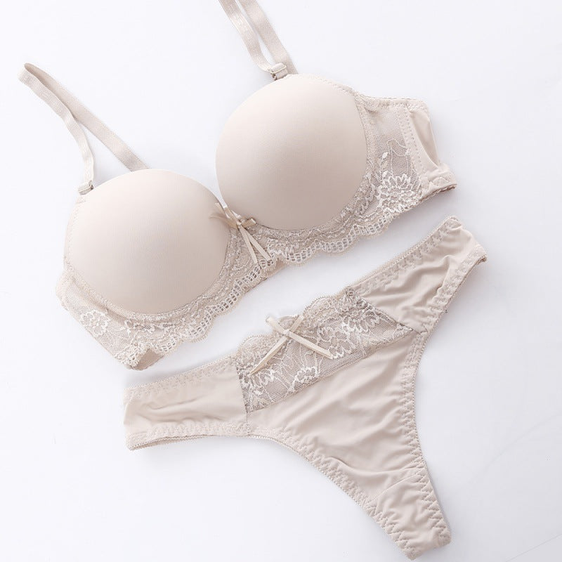 Comfortable Push Up Bra and Pantie Set