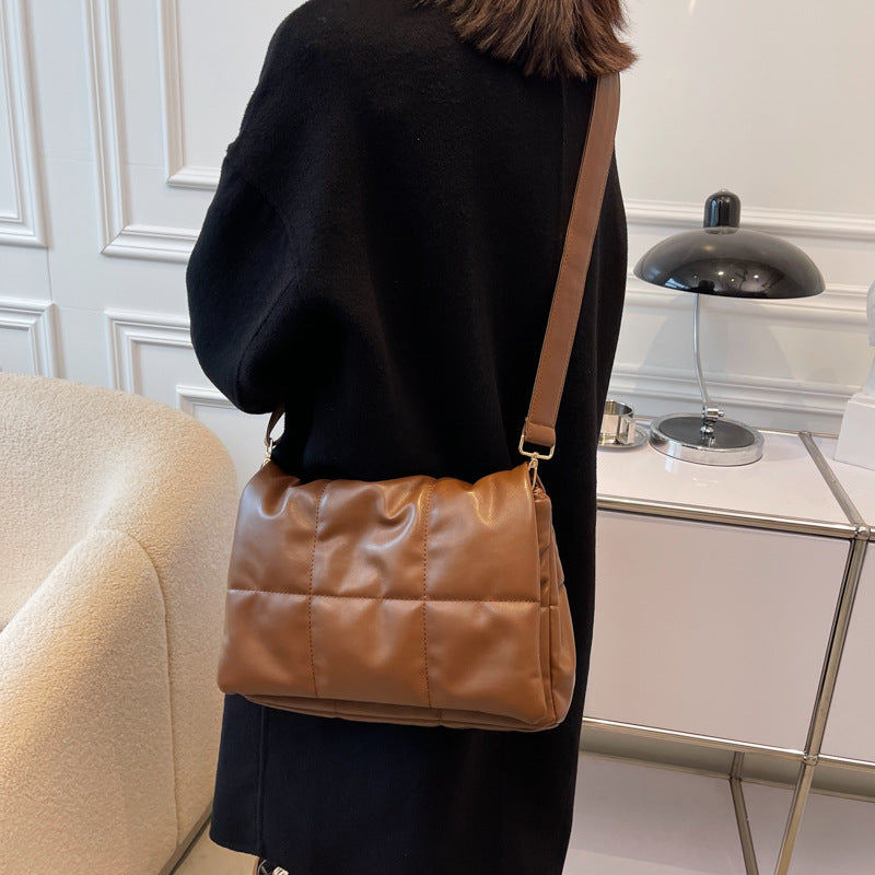 Shoulder Simple Solid Color Bag