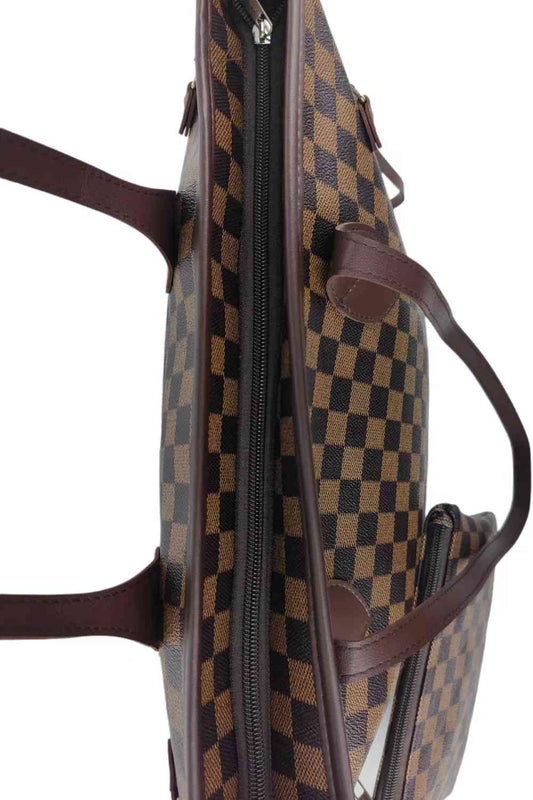 Checkered Two-Piece Bag Set Luvéillé