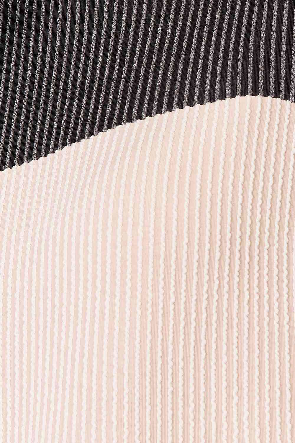 Double Take Color Block Dropped Shoulder T-Shirt Luvéillé