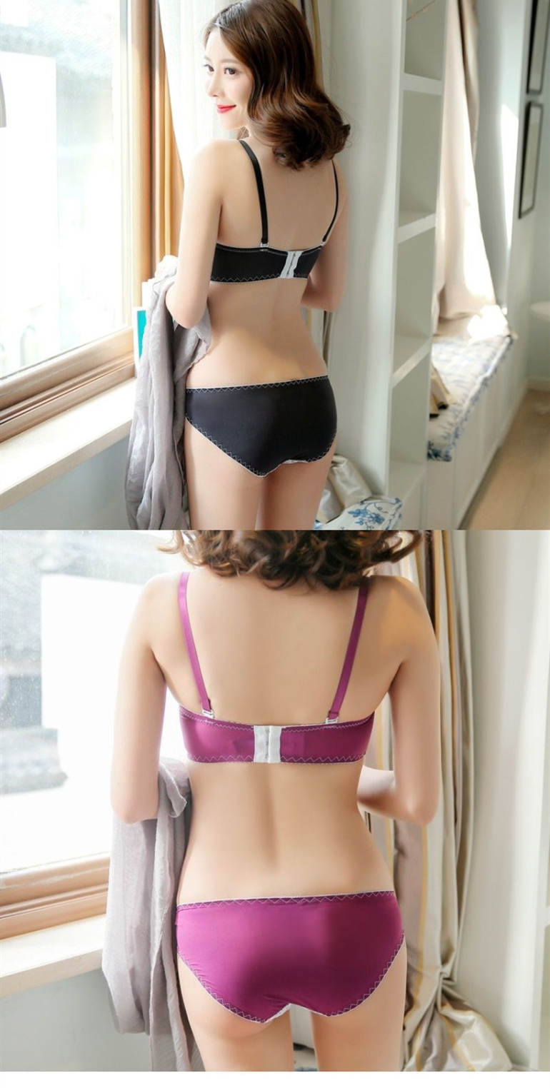 Half-cup Underwear Set With Lace Tops Luvéillé