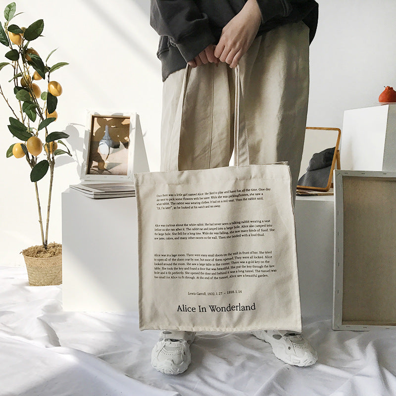Ladies Canvas Shoulder Bag Luvéillé
