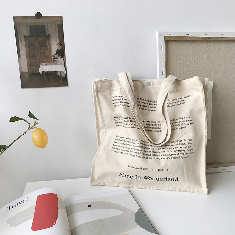 Ladies Canvas Shoulder Bag Luvéillé