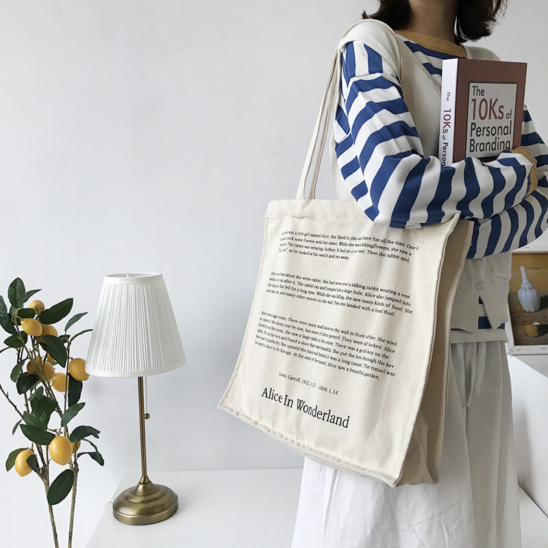 Ladies Canvas Shoulder Bag Luvéillé