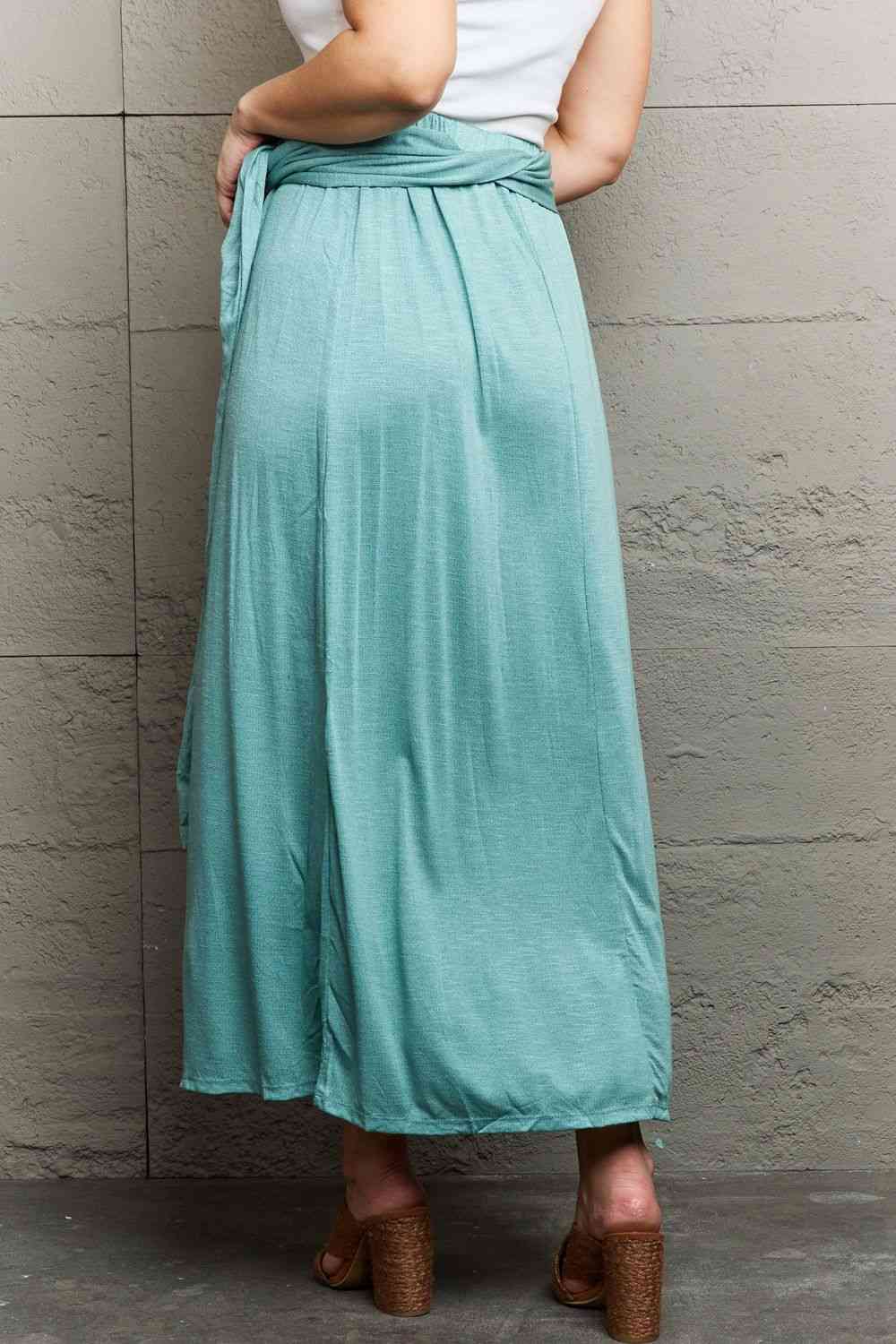 Ninexis Know Your Worth Criss Cross Halter Neck Maxi Dress Luvéillé