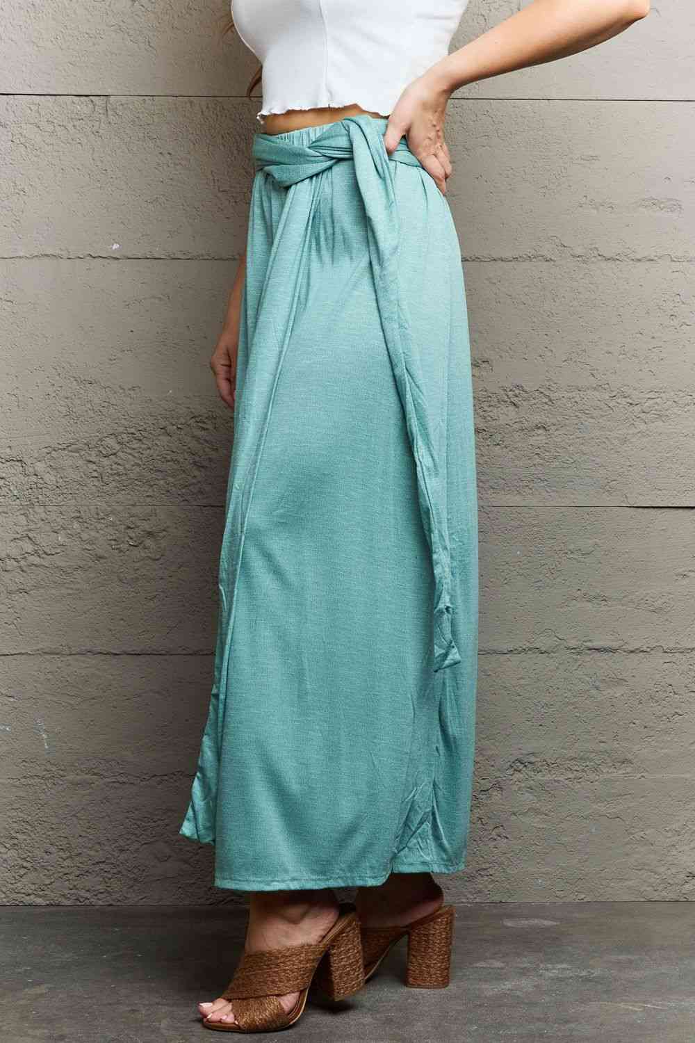 Ninexis Know Your Worth Criss Cross Halter Neck Maxi Dress Luvéillé