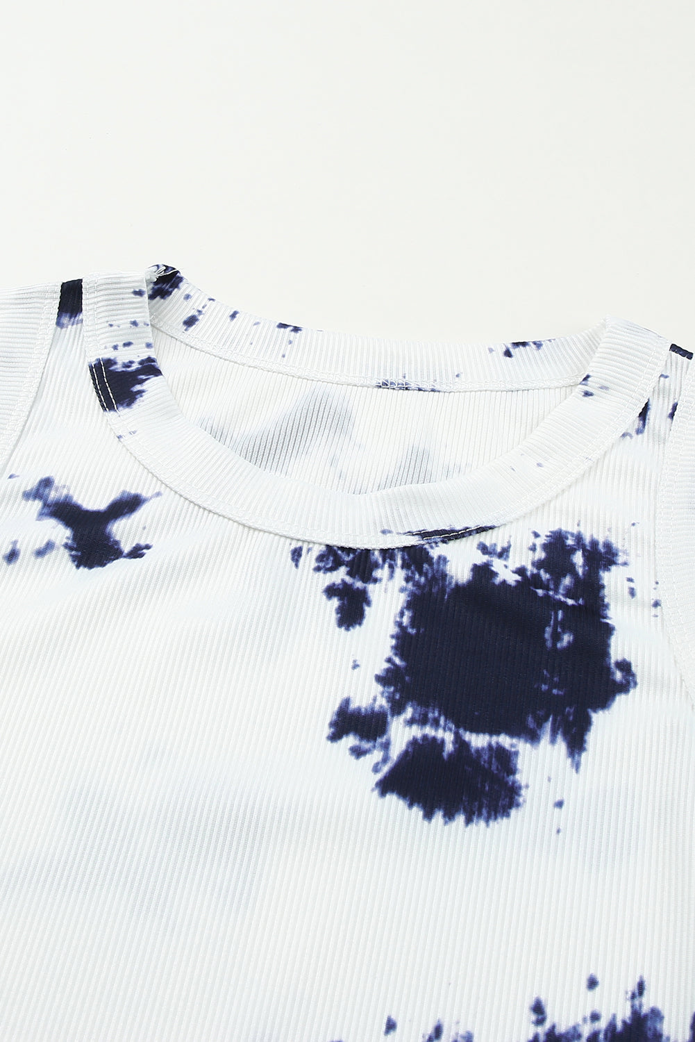 Tie-Dye Round Neck Tank Luvéillé