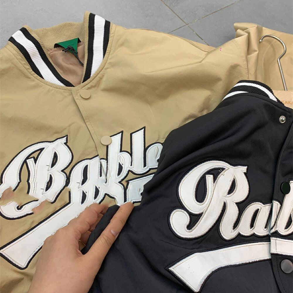 Women's Loose Casual Embroidered Letters Baseball Jersey Luvéillé