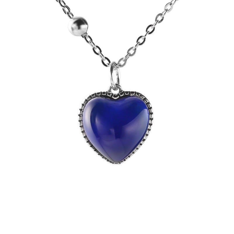 Heart & Beads Clasp Chain