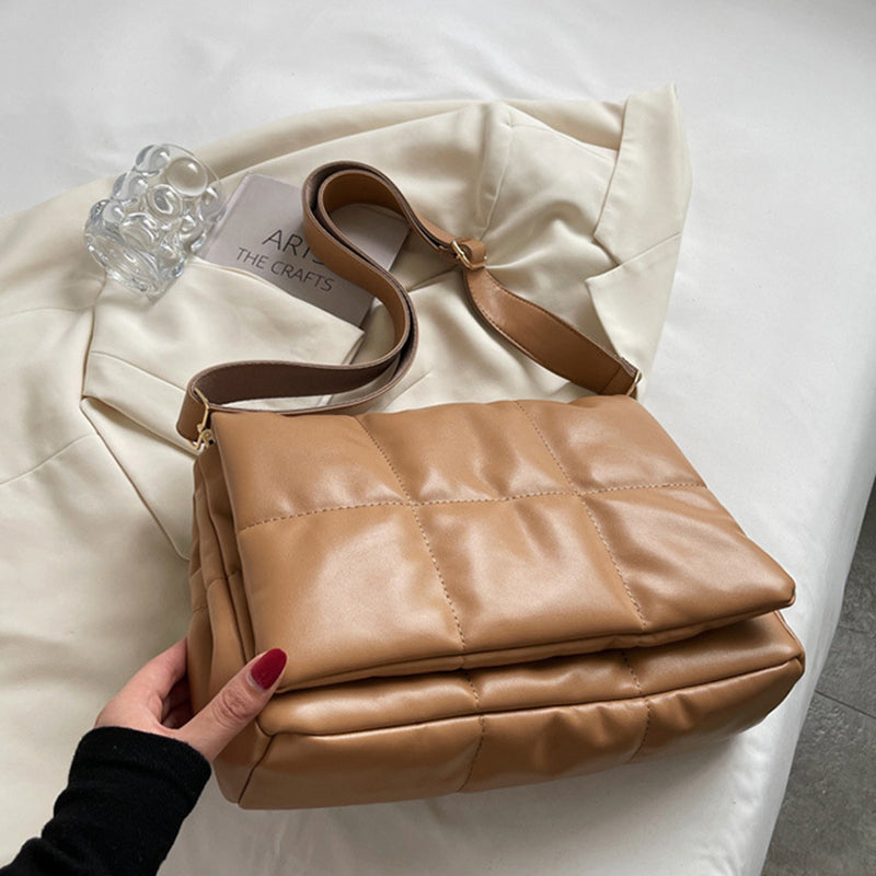 Shoulder Simple Solid Color Bag