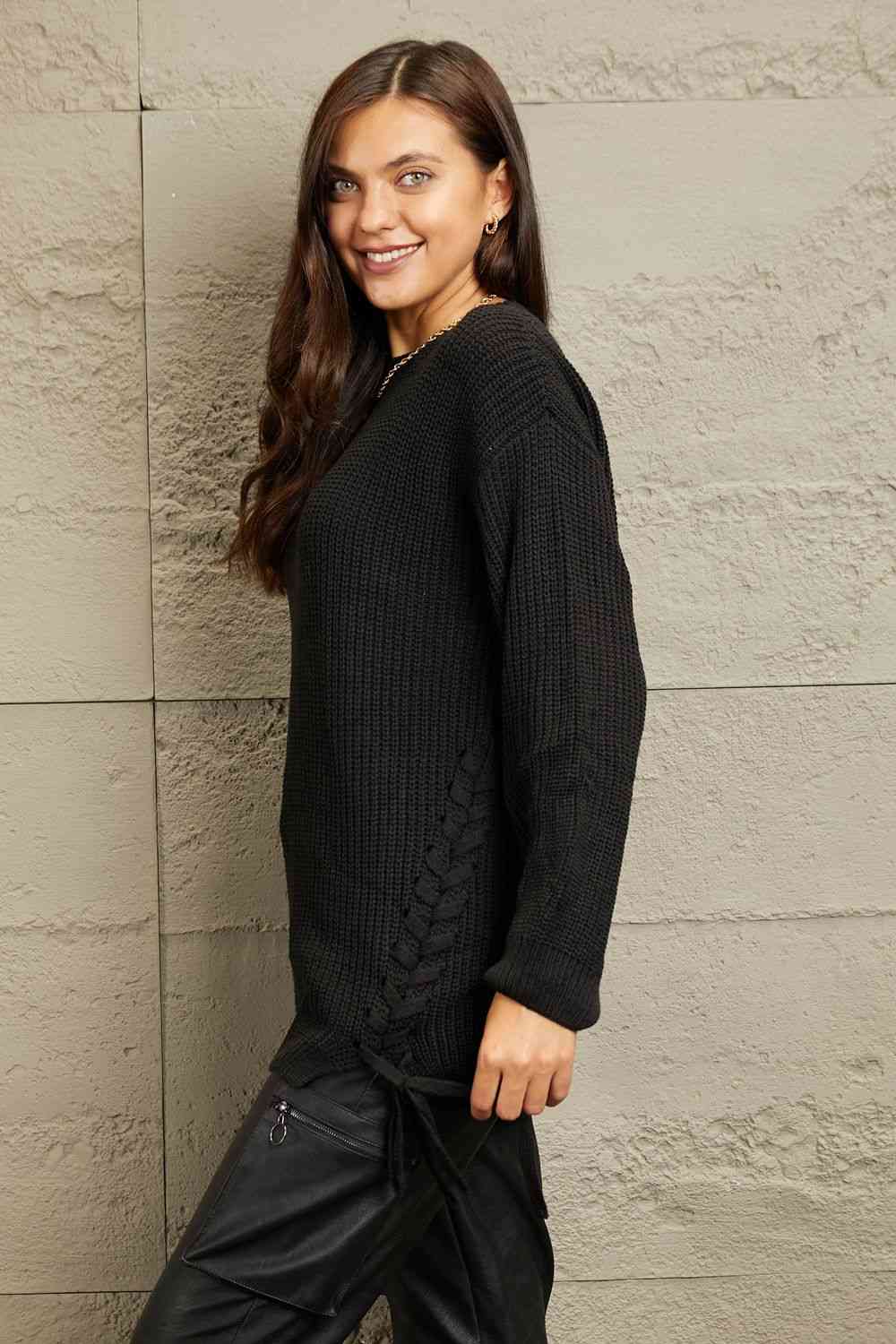 e.Luna Chunk Tunic Sweater Luvéillé