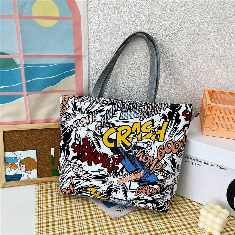 Shoulder Women's Printed Handbag