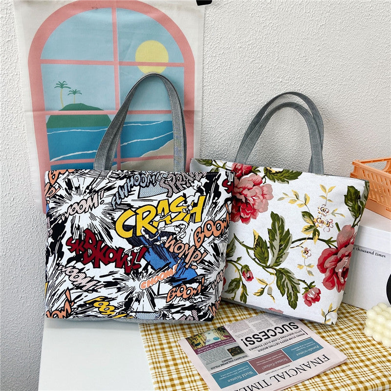 Shoulder Women's Printed Handbag
