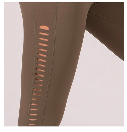 Fashion Ladies High Waist Step-on Yoga Pants