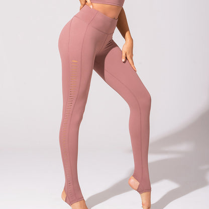 Fashion Ladies High Waist Step-on Yoga Pants